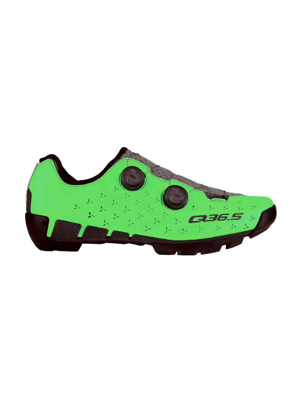 Q36.5 Unique Scarpe Adventure Verde Fluo Prezzo Ridotto