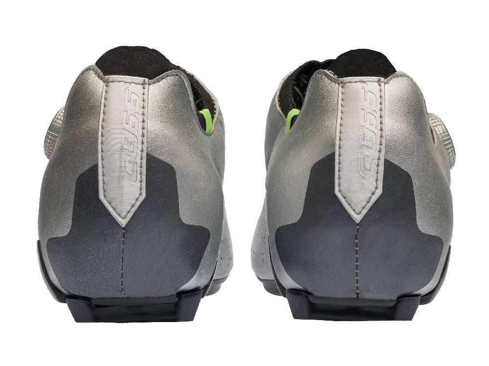 Q36.5 Unique Scarpe Strada Grigio Argento Grandi sconti