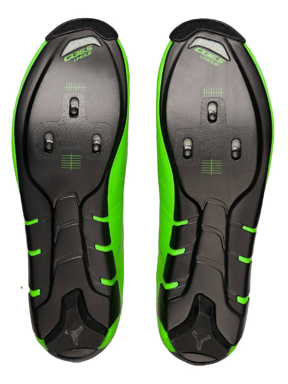 Q36.5 Unique Scarpe Strada Verde Fluo Nuovi prodotti