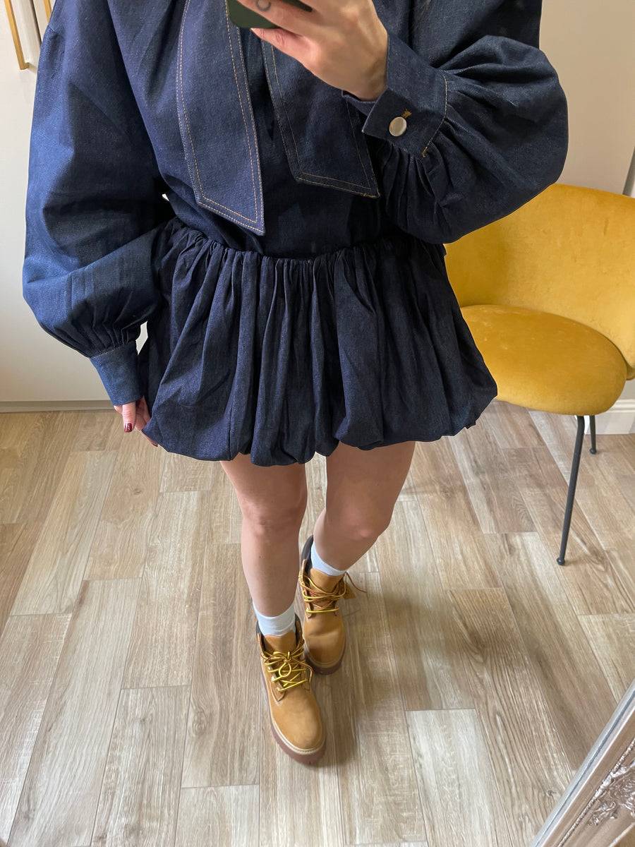 Lovely Sisters Gonna a pantaloncino in denim Offerte