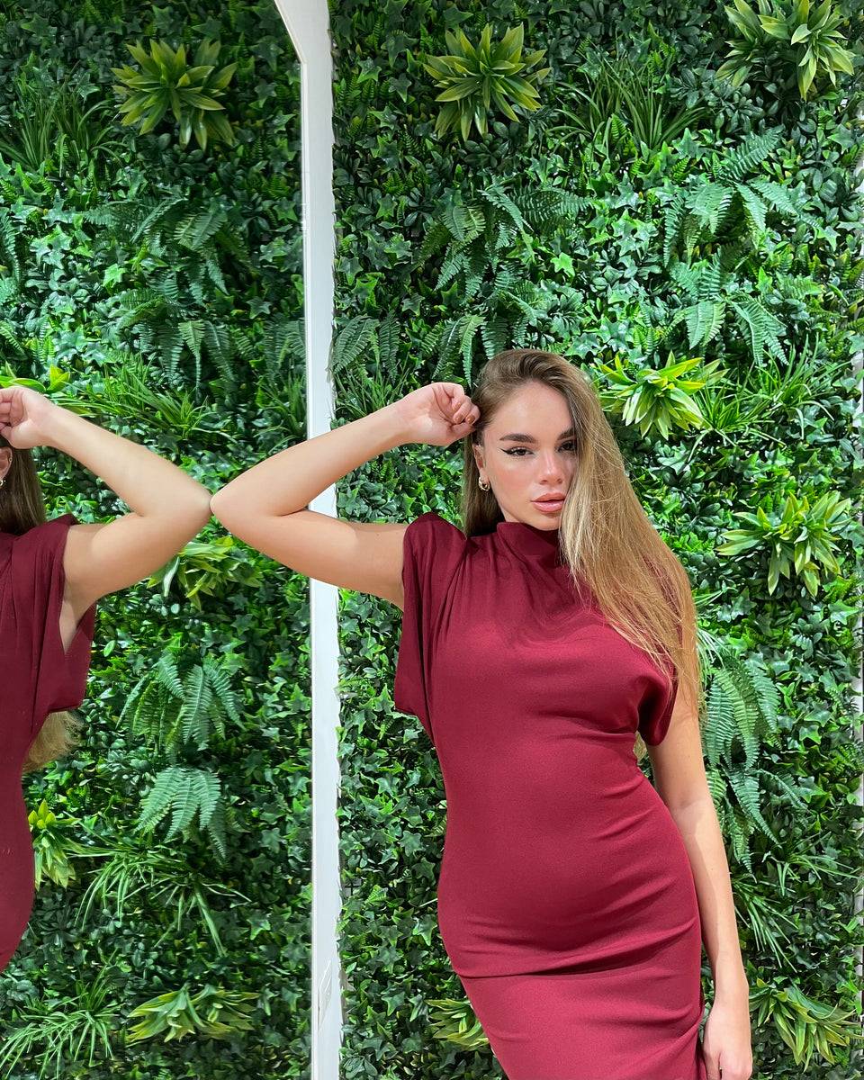 Lovely Sisters Abito Diana bordeaux Presa
