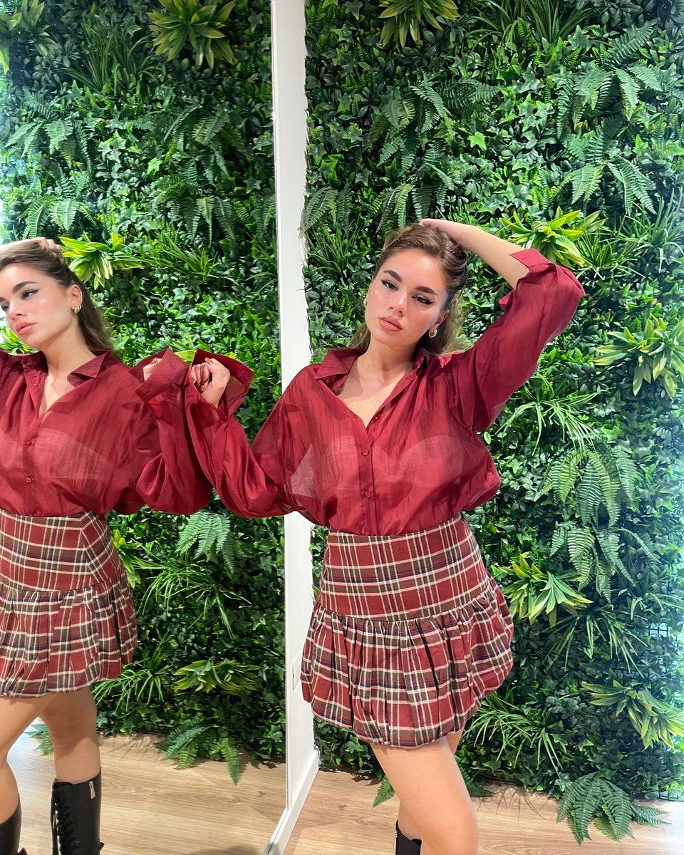Lovely Sisters Gonna Scozia rossa Solo un giorno rimasto