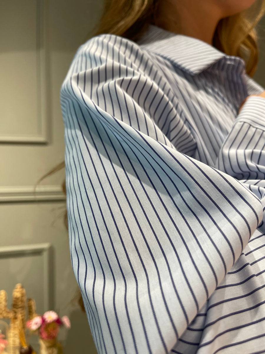 Lovely Sisters Camicia a righe azzurra-blu Italy