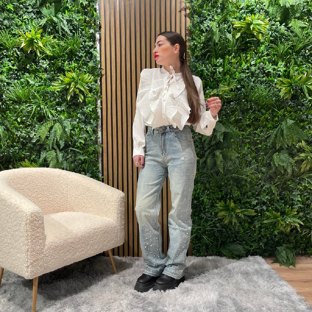 Lovely Sisters Jeans Elodie chiaro Vendite Flash