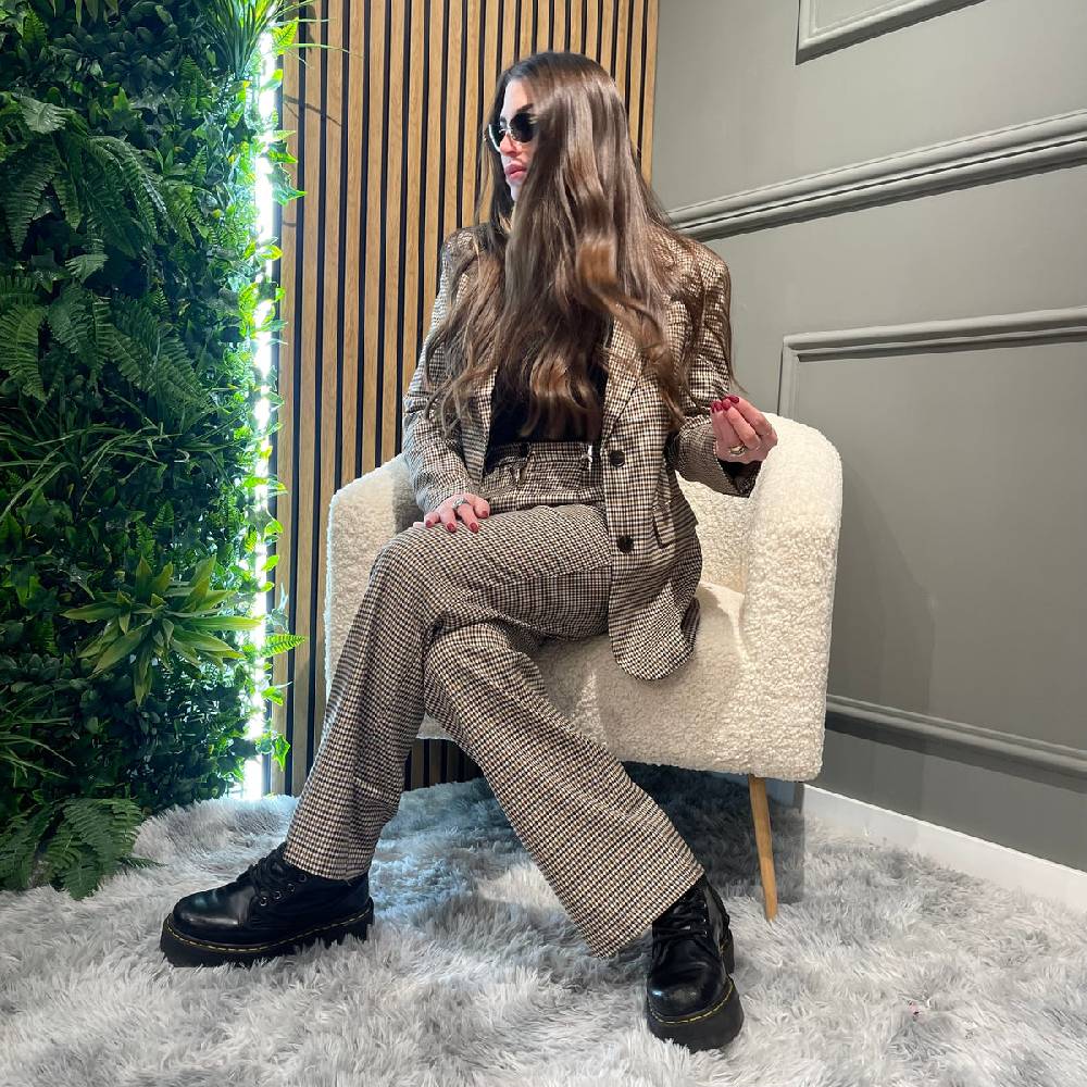 Lovely Sisters Pantalone a quadrettini 2025
