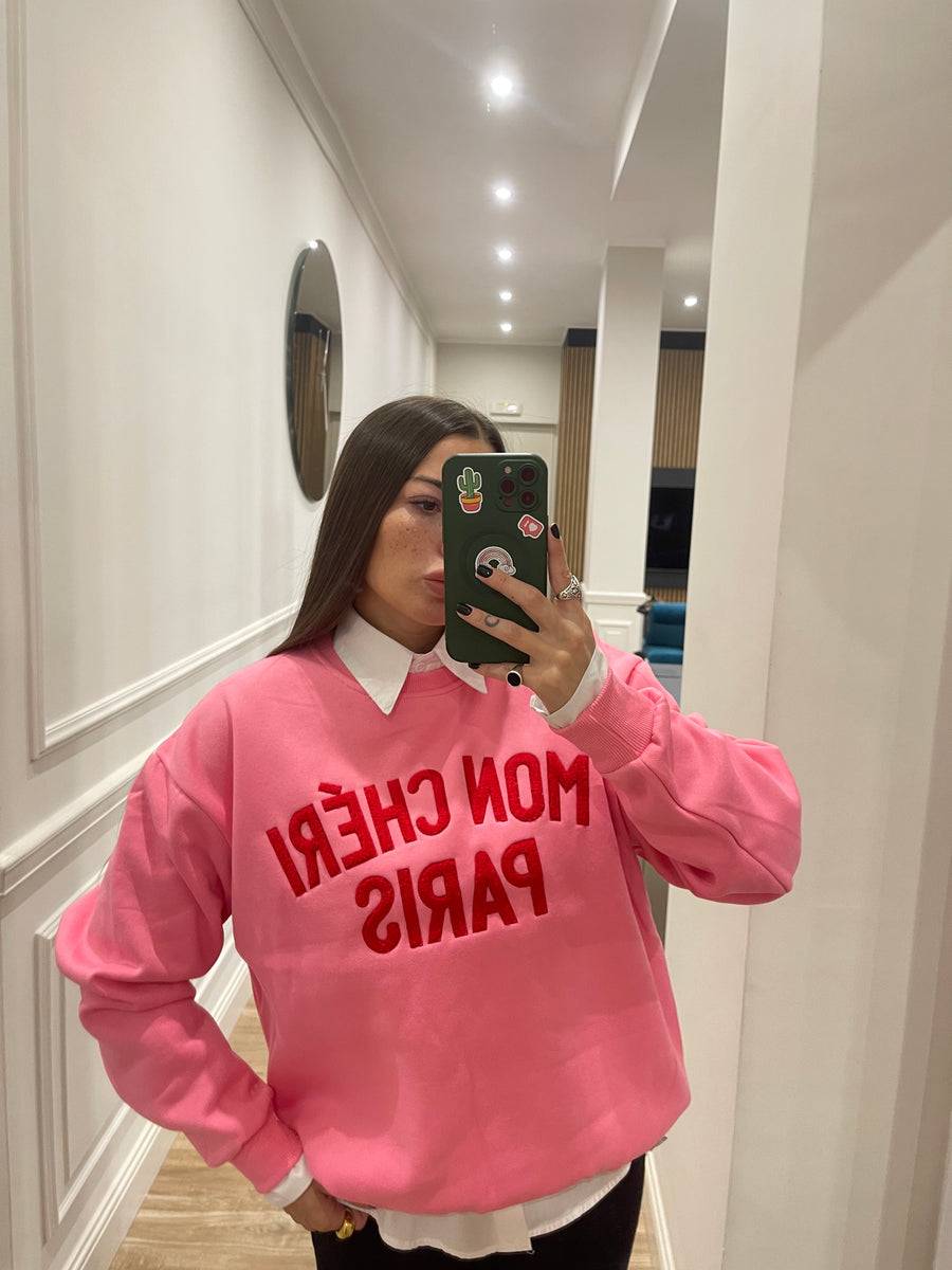 Lovely Sisters Felpa Mon Cheri rosa Online