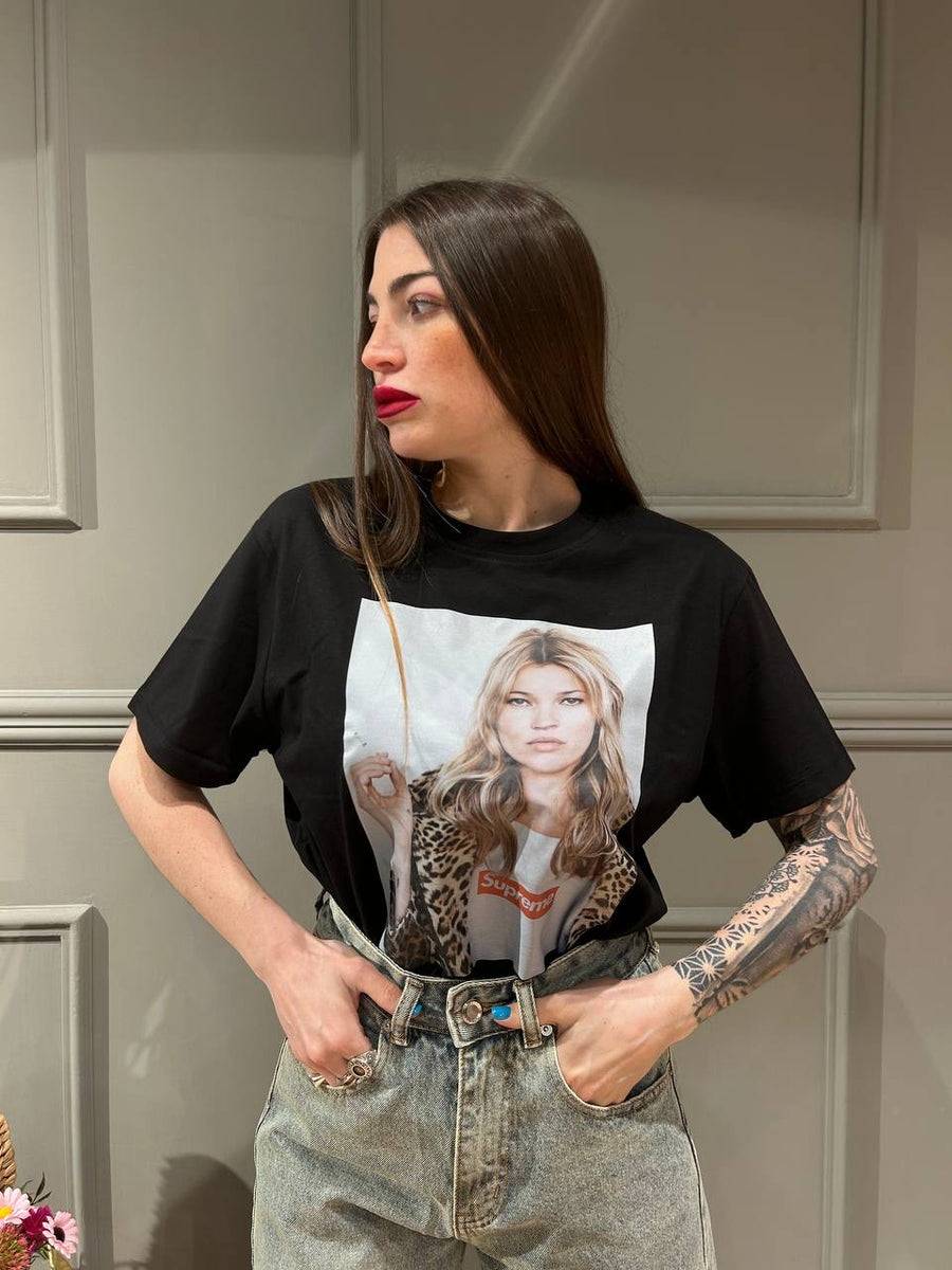 Lovely Sisters Tshirt Kate Moss Vendita Economica