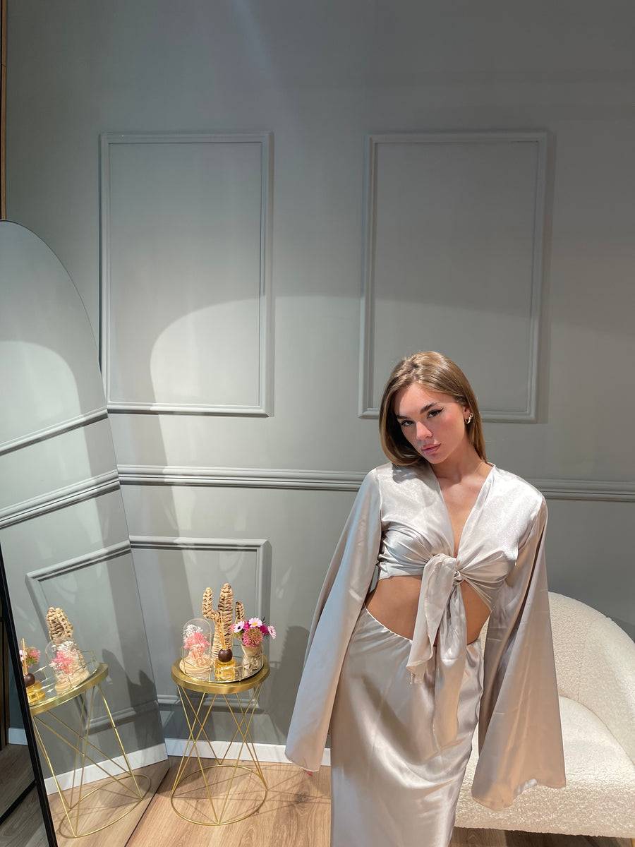 Lovely Sisters Set Anastasia champagne Vendita Economica