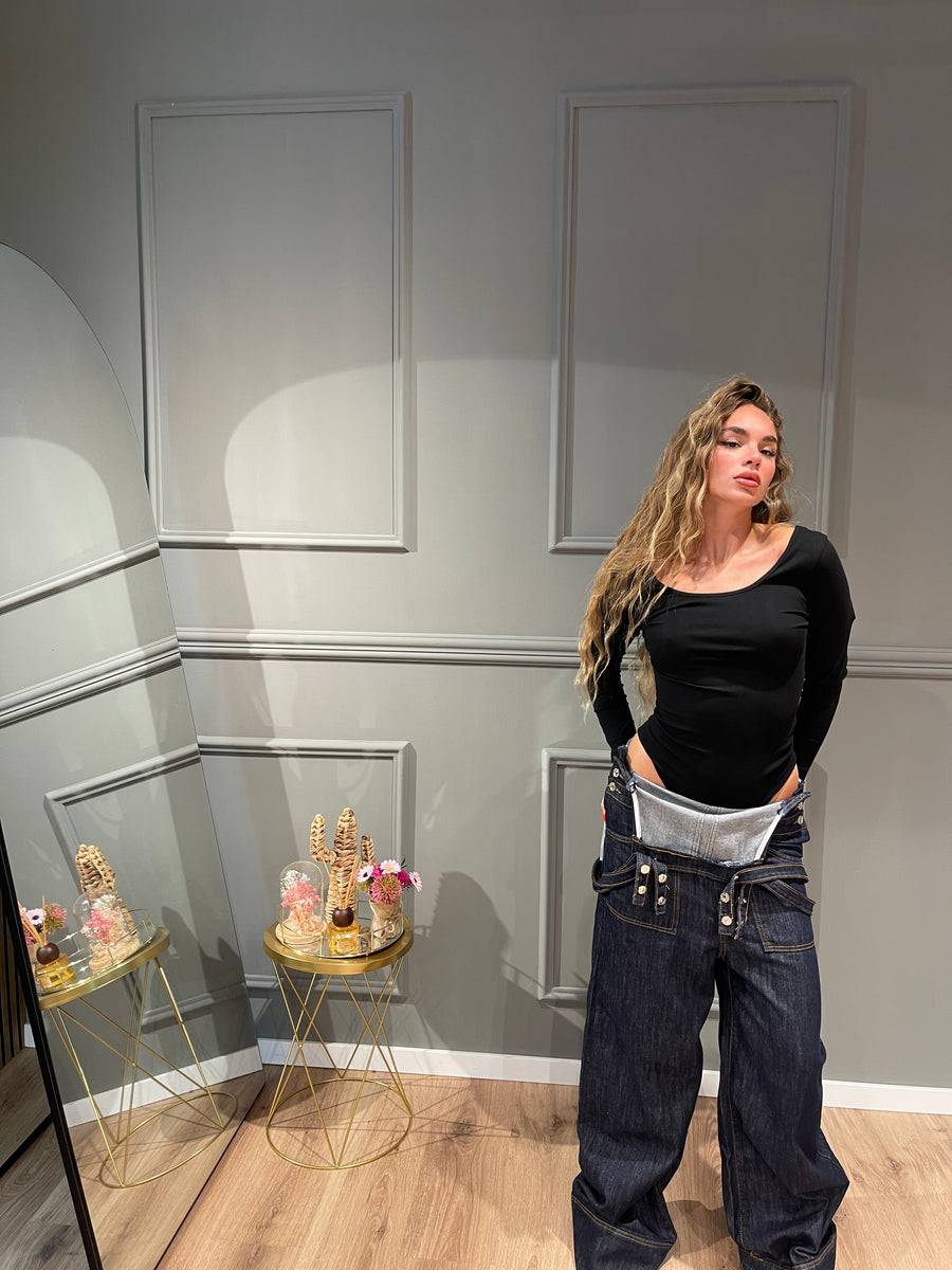Lovely Sisters Body Anna nero Spedizione Gratuita