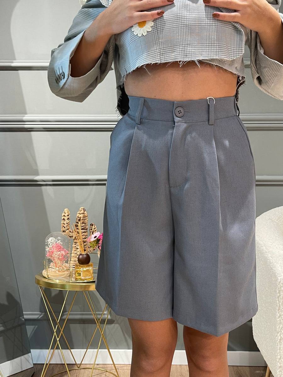 Lovely Sisters Bermuda grigio Shopping Online