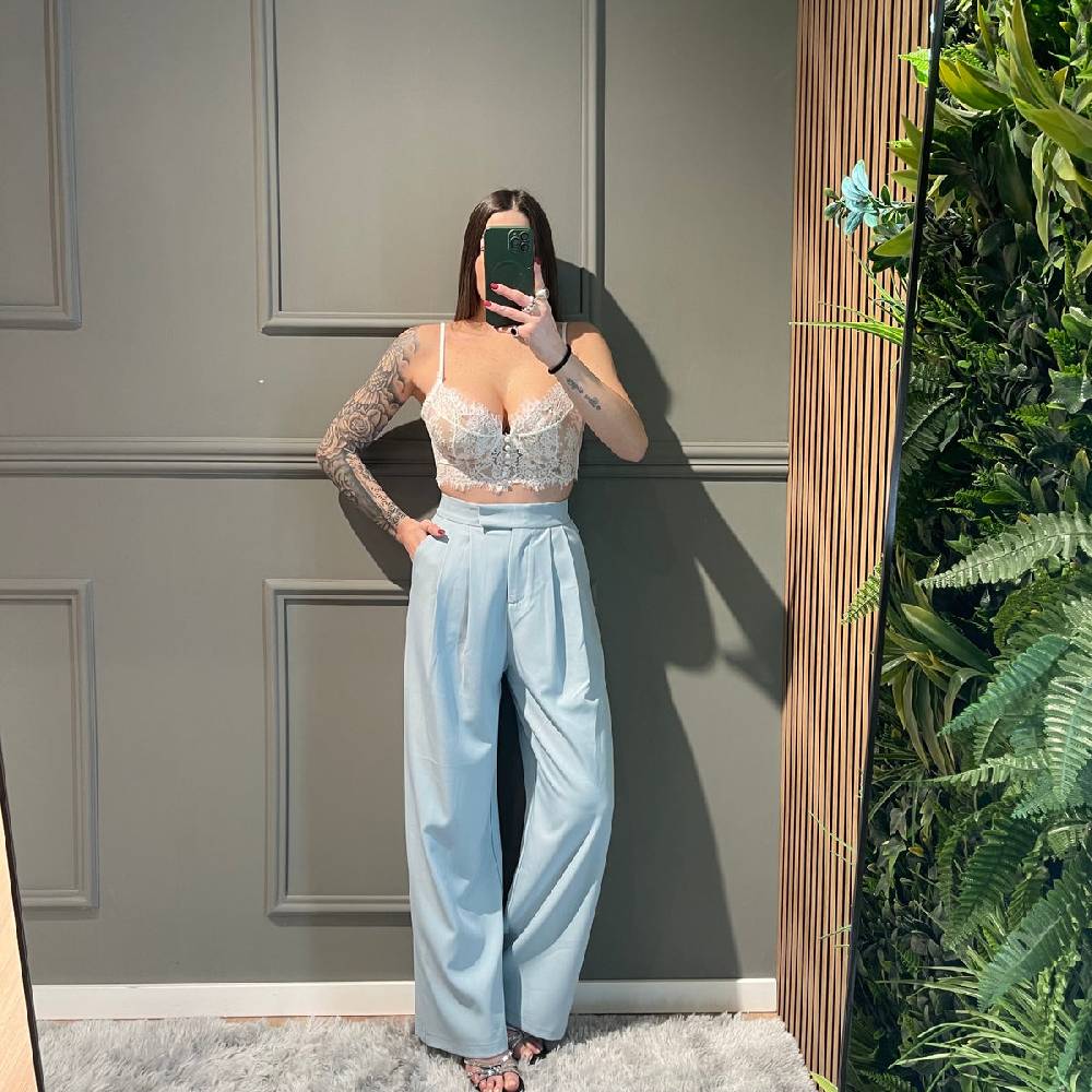 Lovely Sisters Bralette in pizzo bianco Pezzi Unici