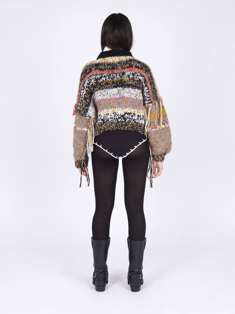 Of Handmade PURE RANDOM SWEATER ofhandmade Sconto