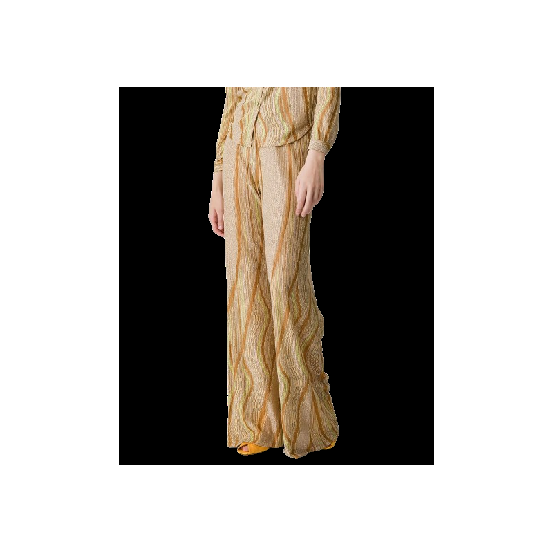 Roberto Fanella forte_forte pantalone lurex jacquard jersey In Linea