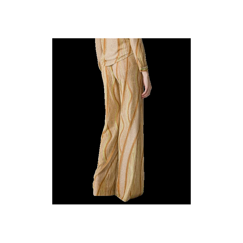 Roberto Fanella forte_forte pantalone lurex jacquard jersey In Linea