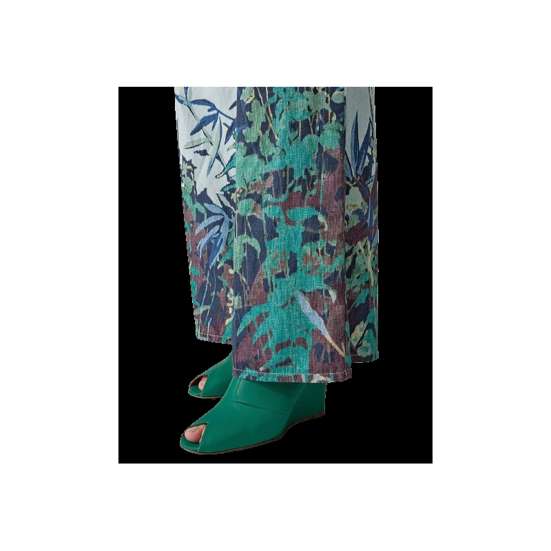 Roberto Fanella forte_forte pantalone "heaven" print Nuovo