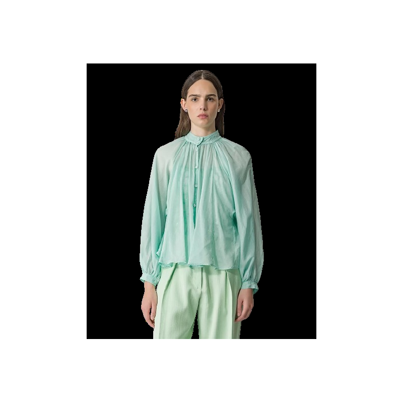 Roberto Fanella forte_forte camicia cotone e seta bohemian Sottocosto