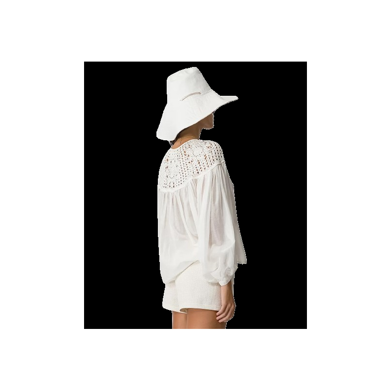 Roberto Fanella forte_forte camicia cotton silk voile bohemian Qualità Garantita