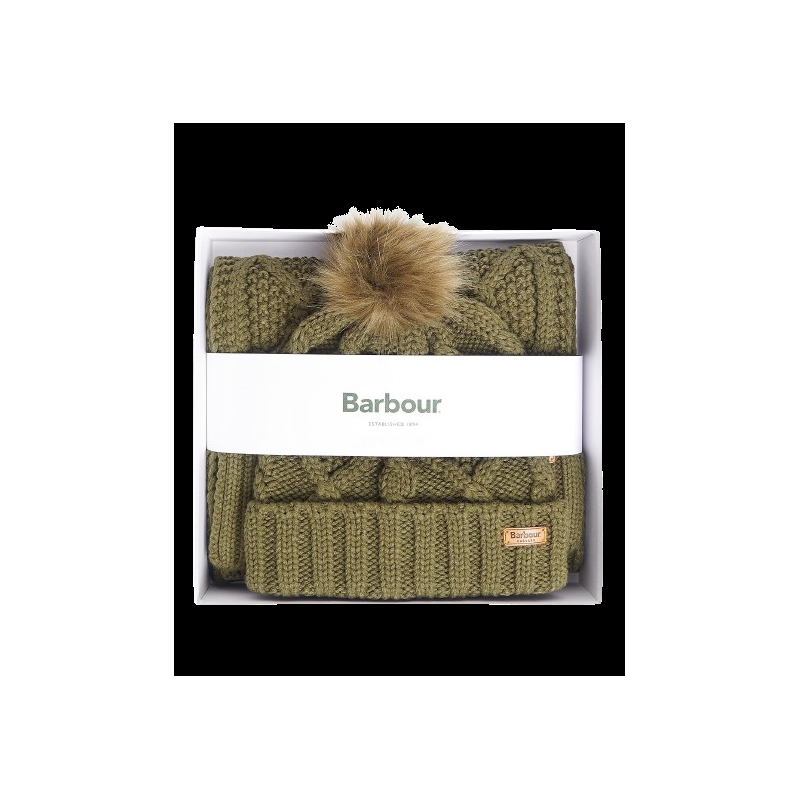 Roberto Fanella barbour set sciarpa+cappello Sconto