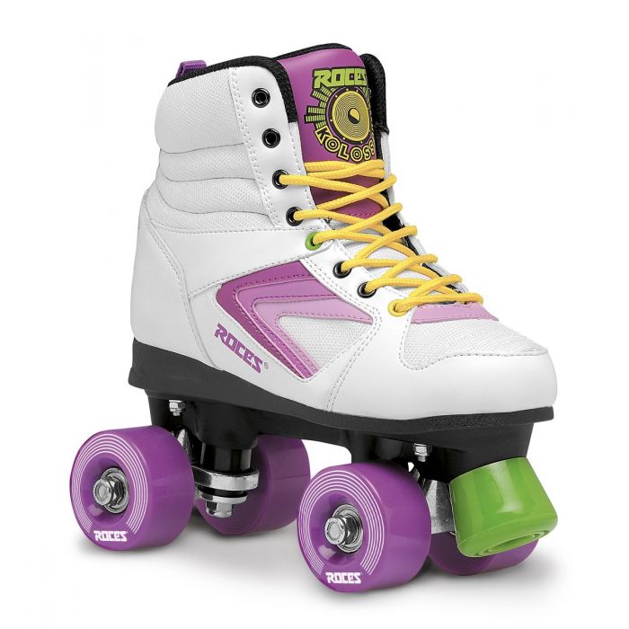 Roces KOLOSSAL white-purple-yellow