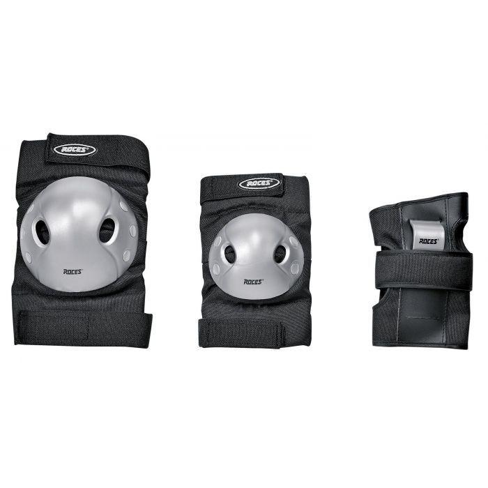 Roces EXTRA THREE-PACK black/grey