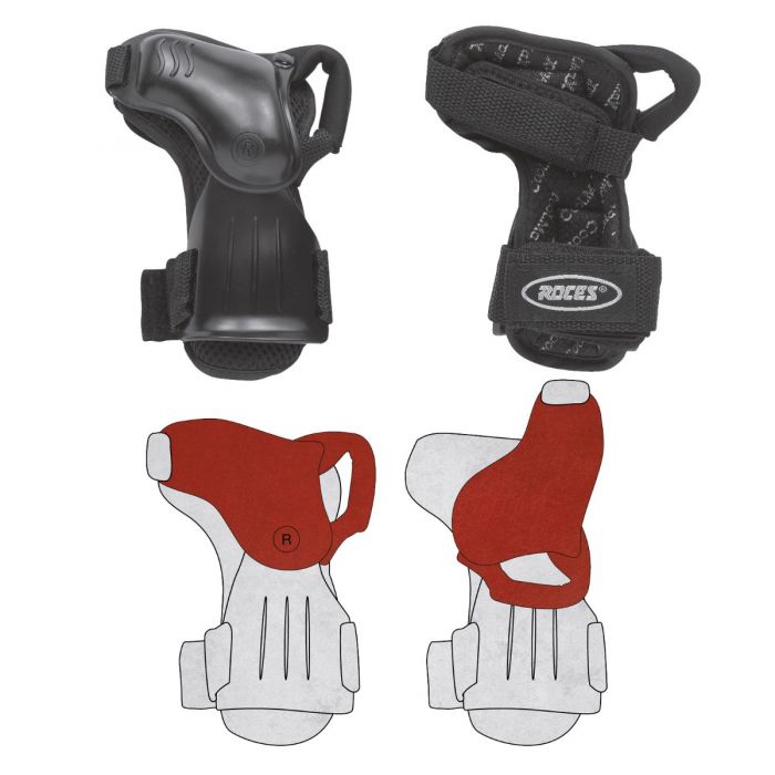 Roces WSAFE PIVOTING WRISTGUARDS