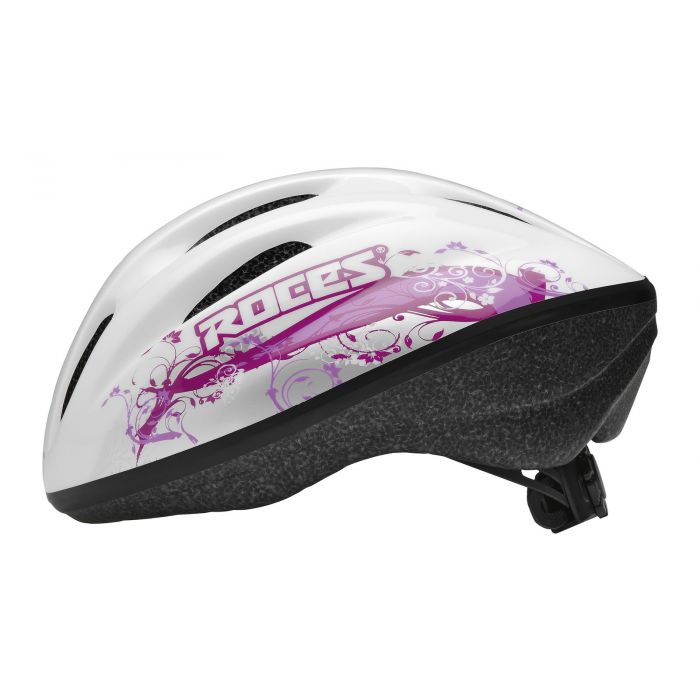 Roces FLOWER HELMET white/purple