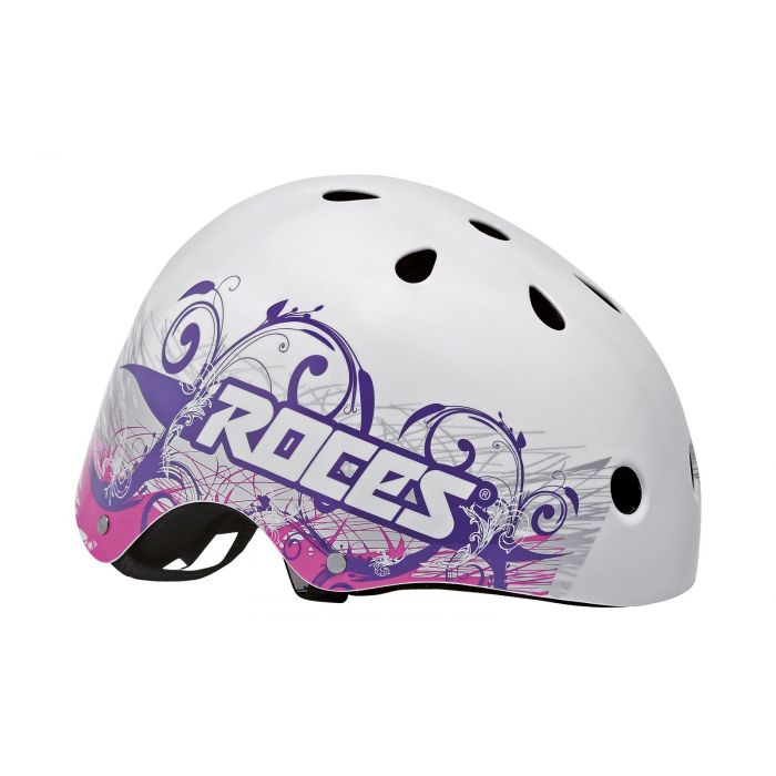 Roces TATTOO AGGRESSIVE HELMET mat white violet