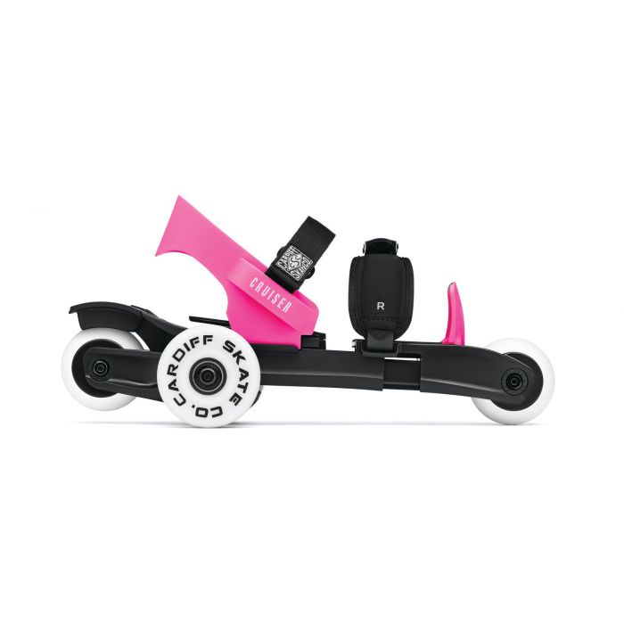 Roces Pattino-mod. CARDIFF® Cruiser Jr. Nero-Rosa