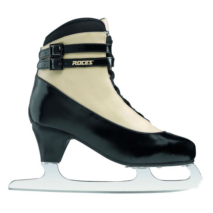 Roces Pattino da ghiaccio-mod. TACCO NERO-CREMA