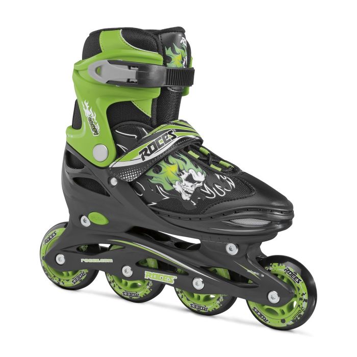 Roces COMPY 6.0 BOY black-light green