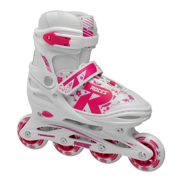 Roces JOKEY 2.0 GIRL white-pink-violet