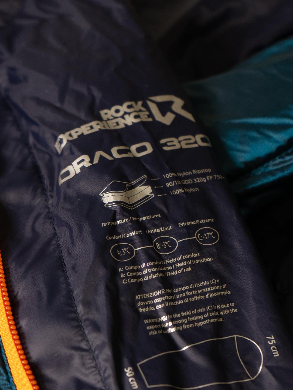 Rock Experience Drago 320 Mummy Sleeping Bag sacco a pelo Offerte