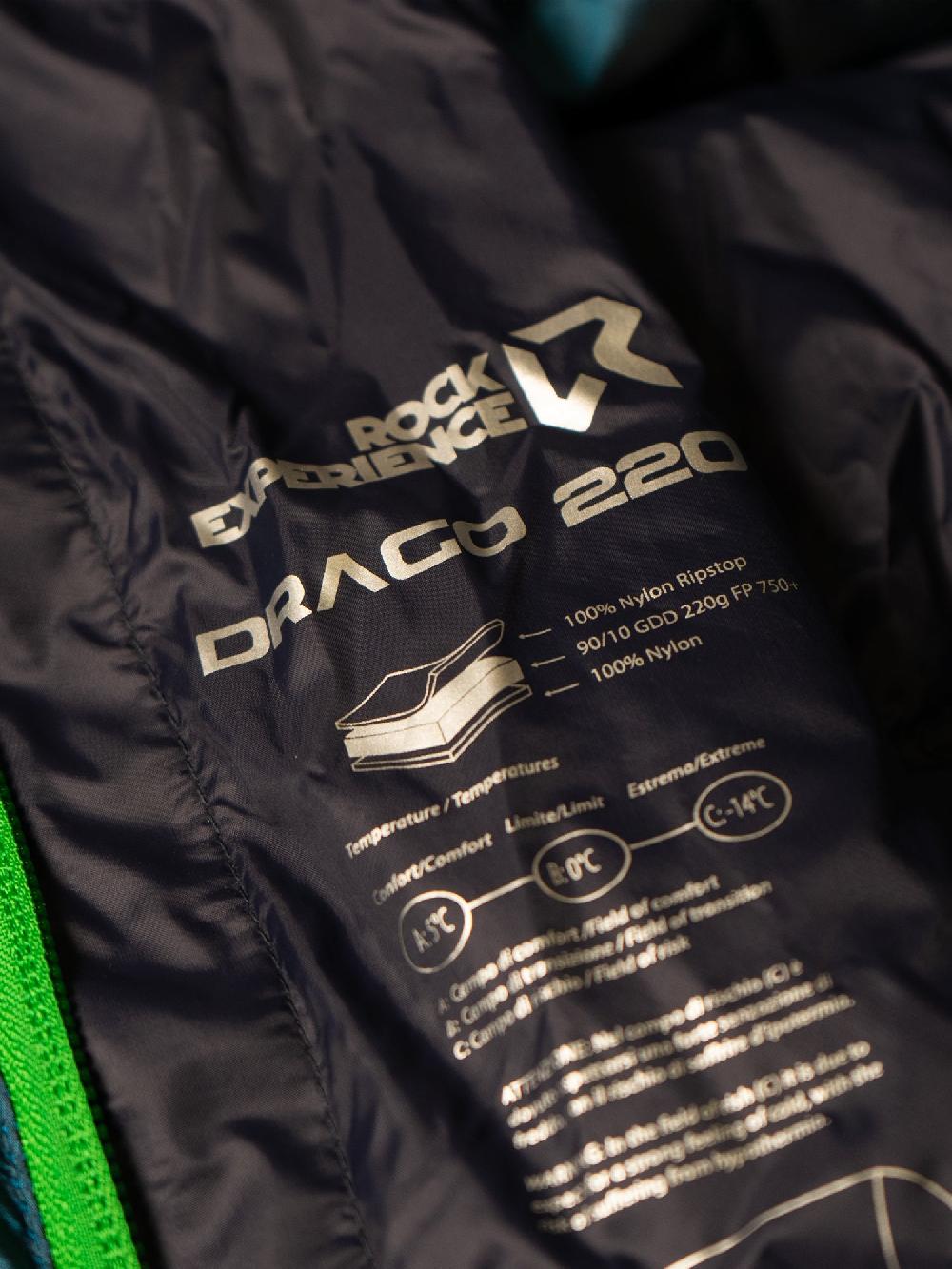 Rock Experience Drago 220 Mummy Sleeping Bag sacco a pelo Nuova