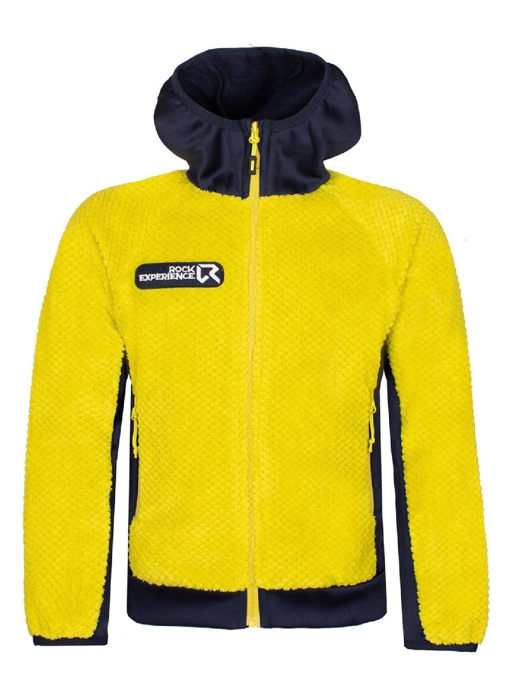 Rock Experience Blizzard Hoodie felpa pile bambino Sconto