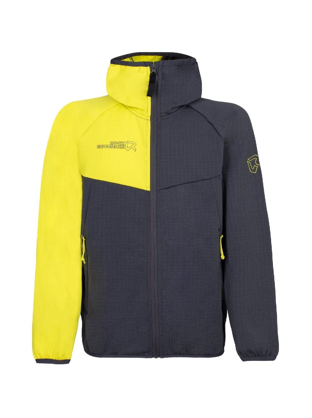 Rock Experience Re.Albatross felpa bambino con zip e cappuccio