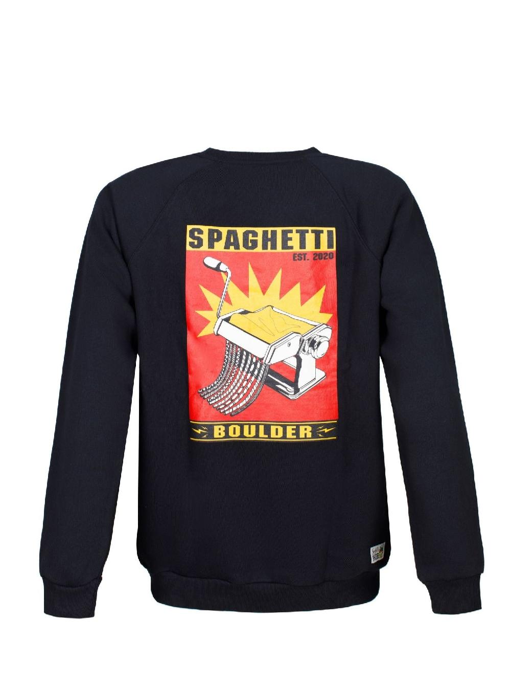 Rock experience Spaghetti Boulder Manifesto felpa uomo Promozione Limitata