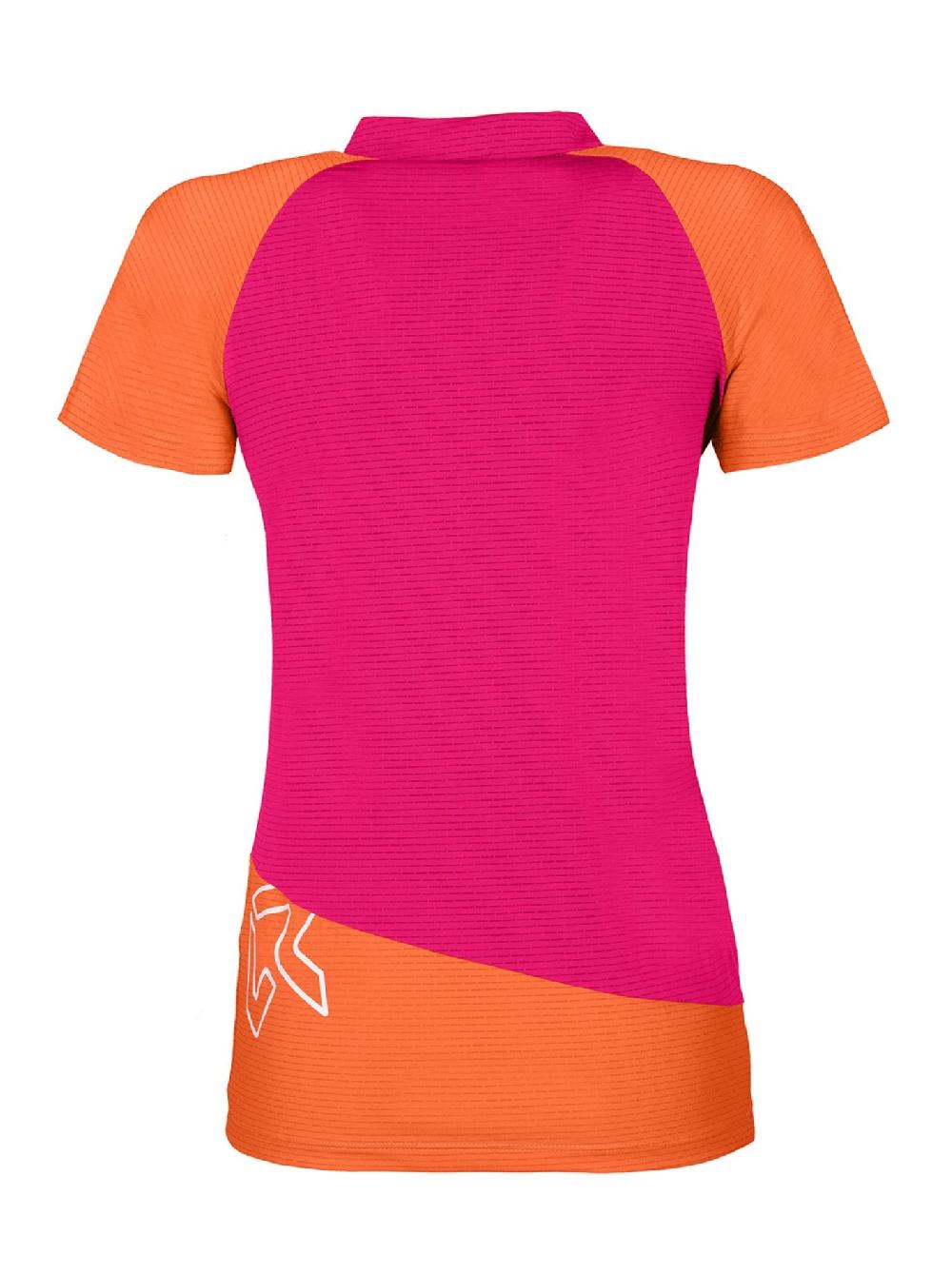 Rock Experience Merlin SS HZ maglia t-shirt half zip donna Negozio