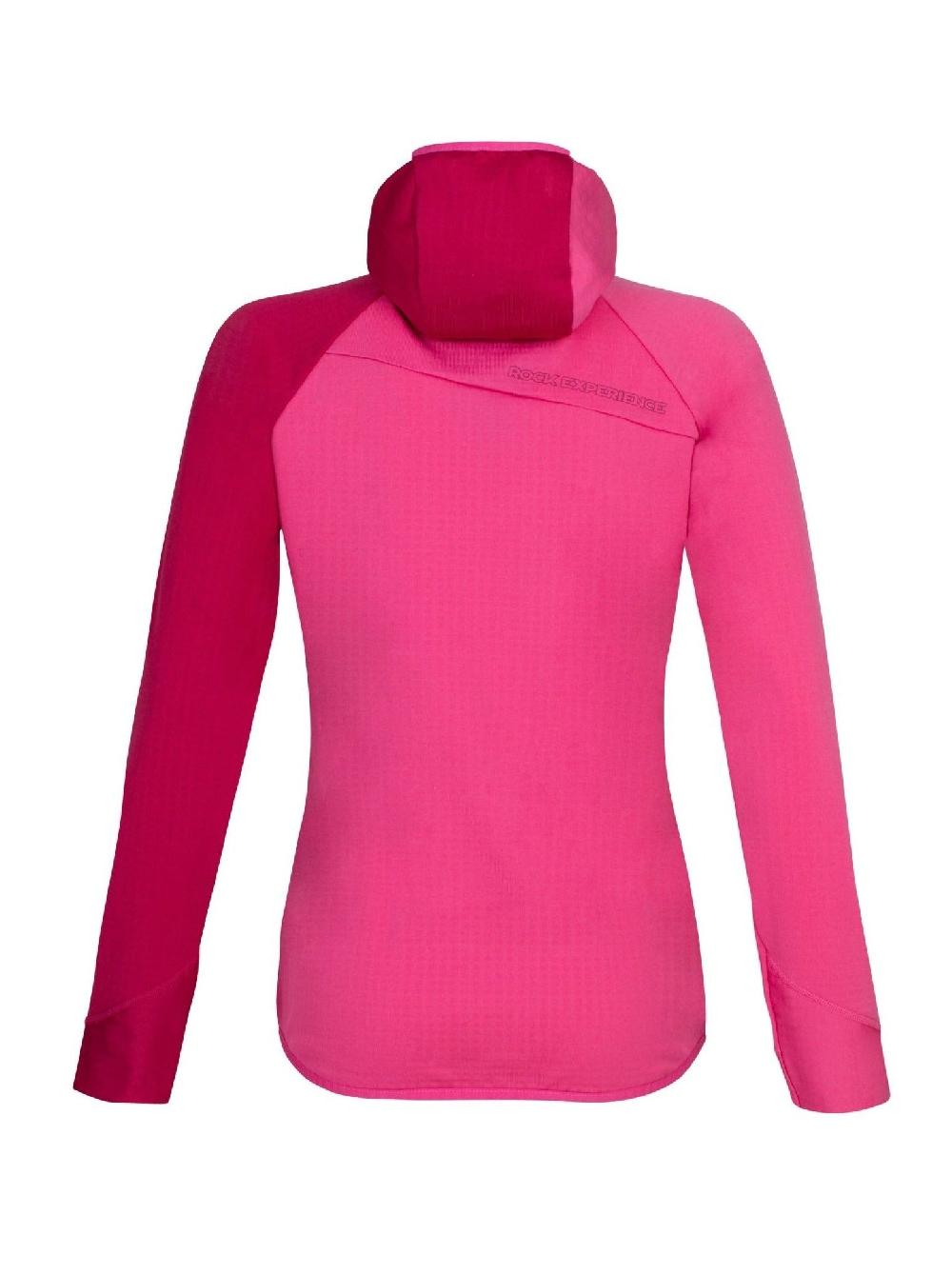 Rock Experience Headwall felpa donna full zip con cappuccio Economico