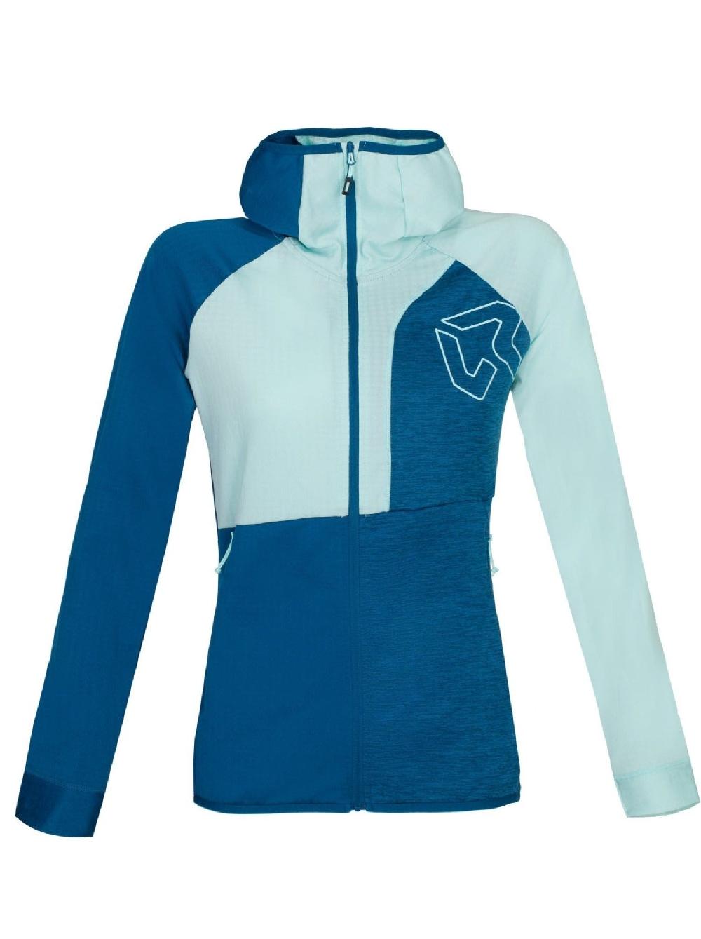 Rock Experience Headwall felpa donna full zip con cappuccio Economico