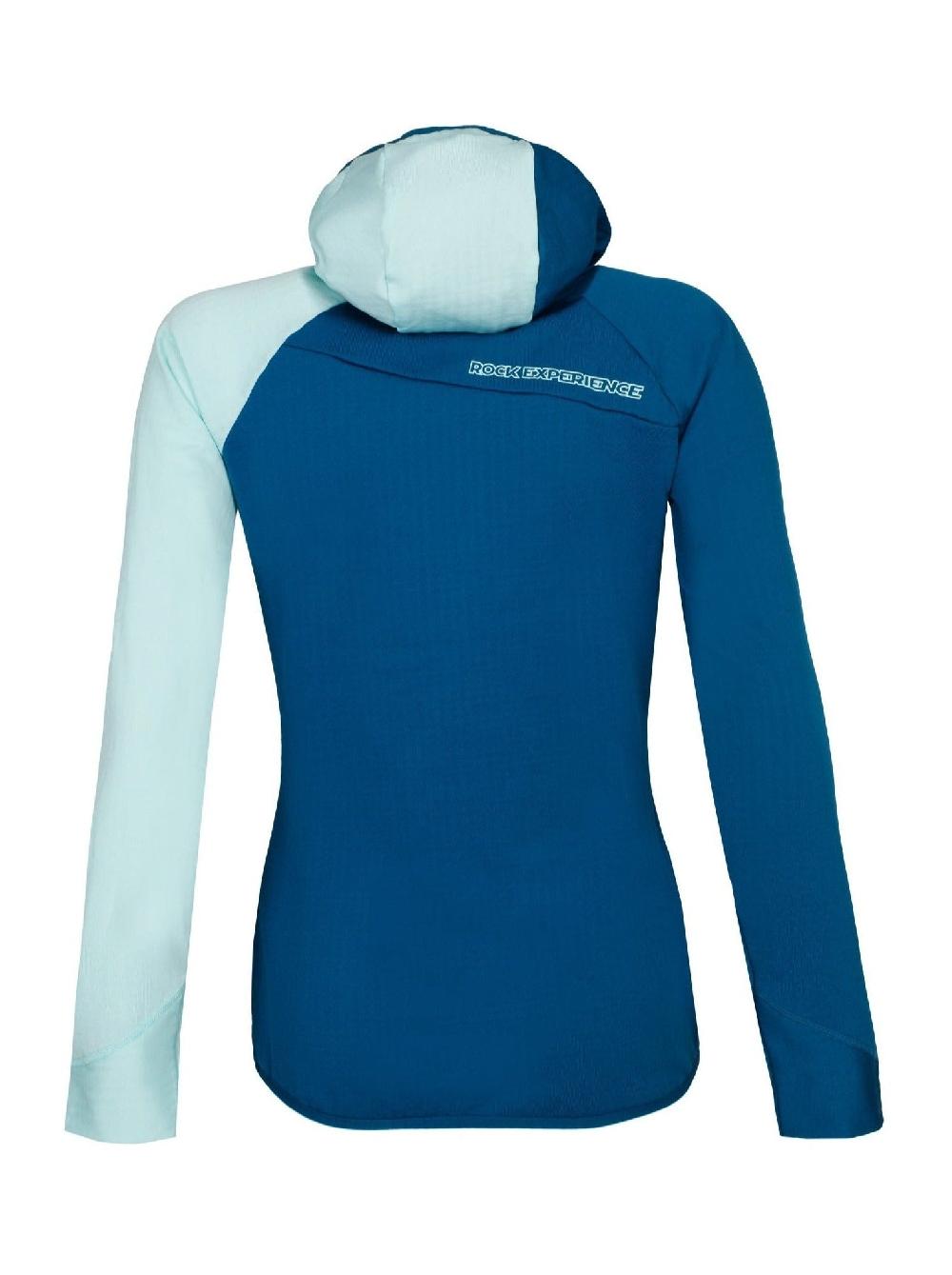 Rock Experience Headwall felpa donna full zip con cappuccio Economico