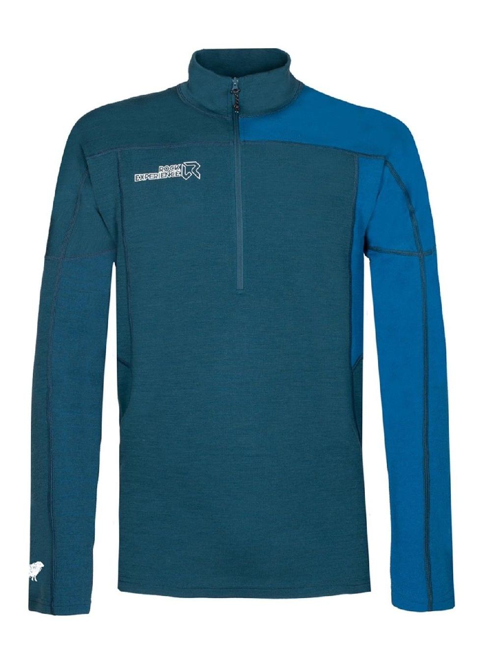 Rock Experience Moonstone HZ t-shrit half zip intimo termico uomo