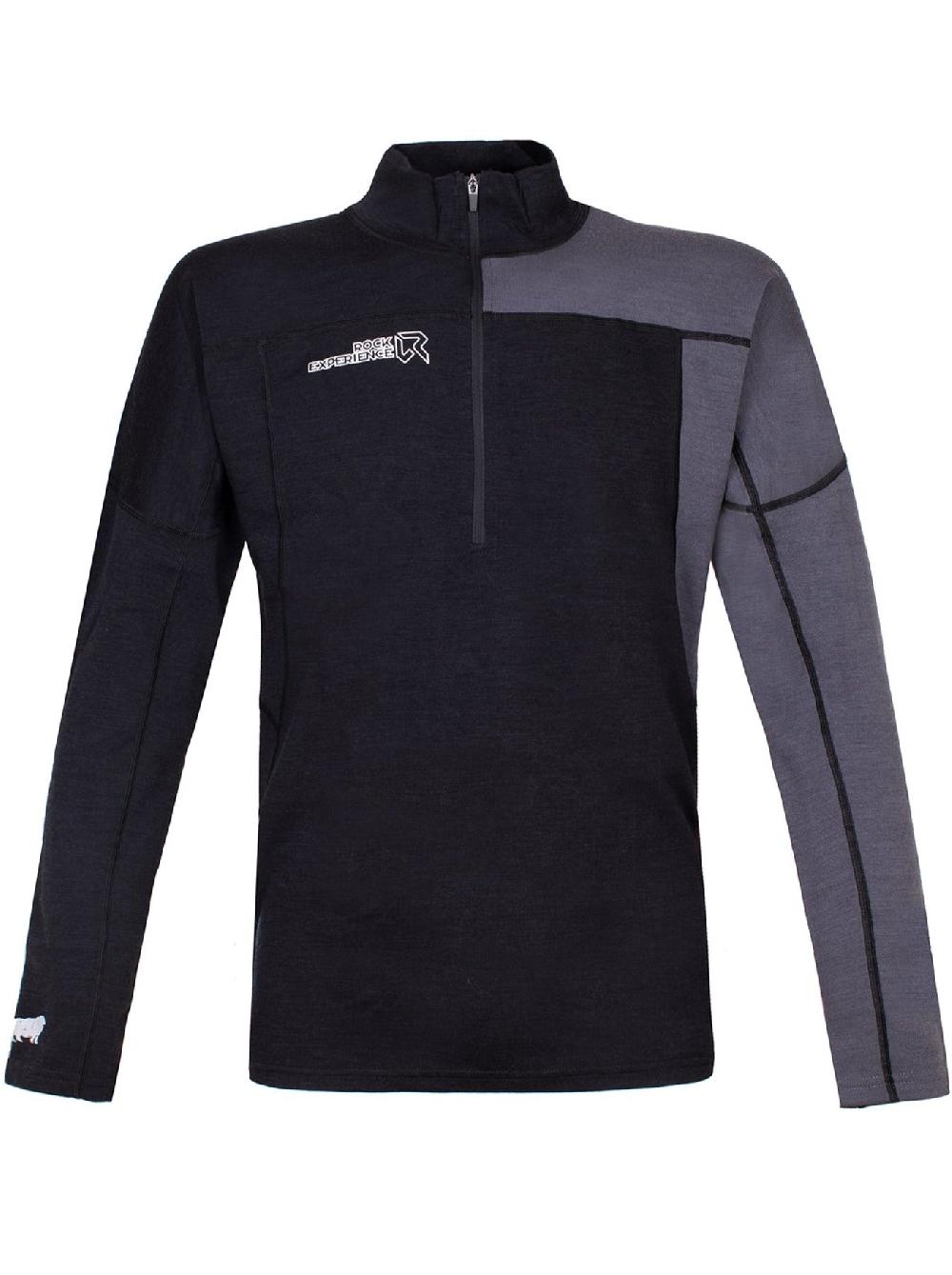 Rock Experience Moonstone HZ t-shrit half zip intimo termico uomo Moda