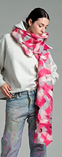 Rossano Perini SCARF 37FW24 PINK Promozione