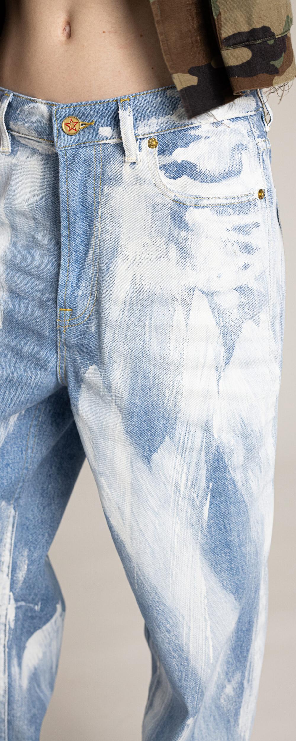 Rossano Perini ULTRA HIGH LOOSE ART. 23S24N2 Saldi Di Fabbrica