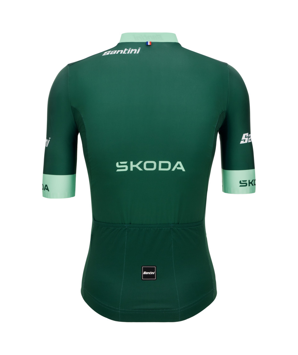 Santini Maglia Verde del Tour de France - MIGLIOR VELOCISTA - MAGLIA Economico