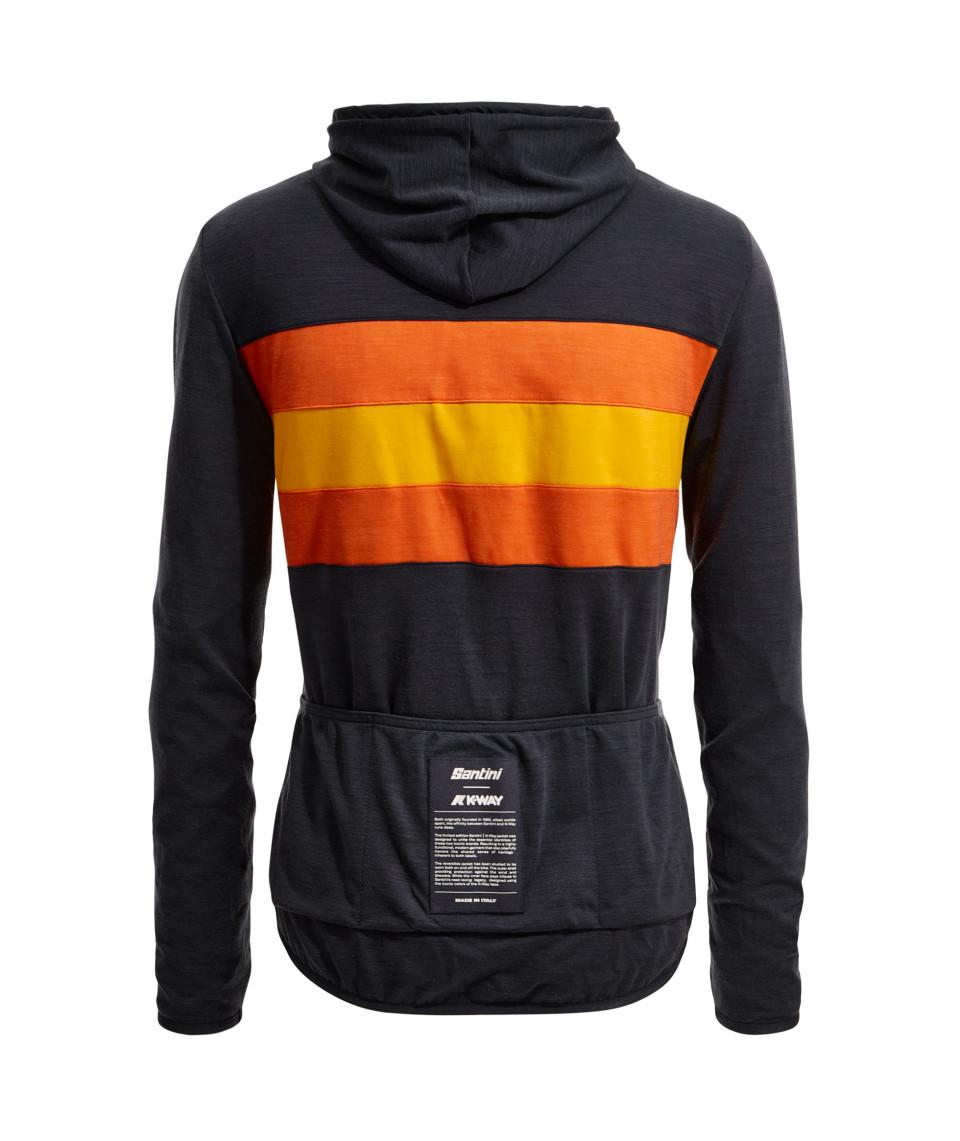 Santini SANTINI x K-WAY - GIACCA ANTIVENTO REVERSIBILE Hotsell