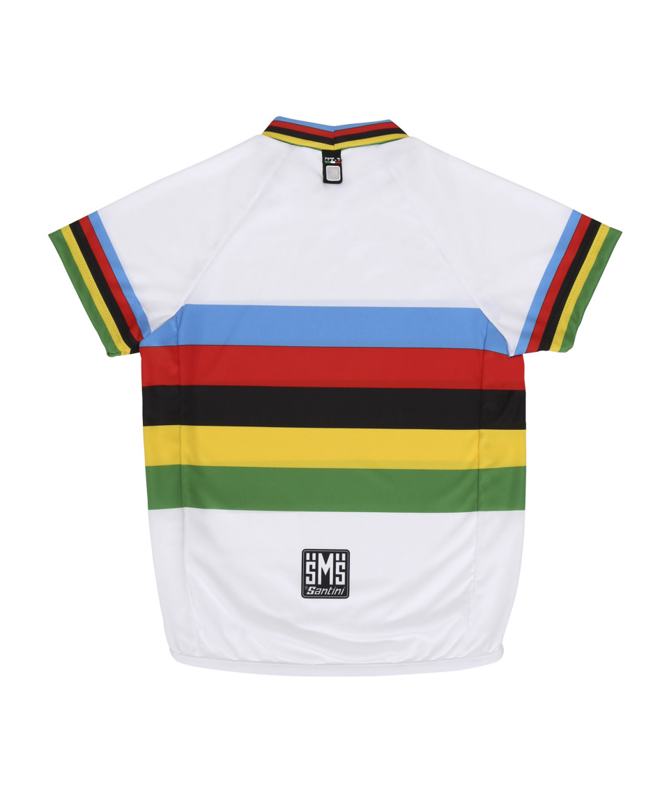 Santini UCI OFFICIAL CAMPIONE DEL MONDO - MAGLIA BABY In Saldo