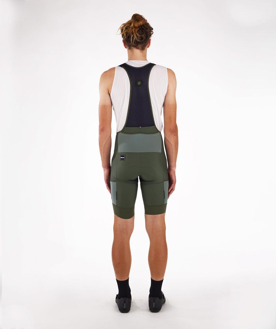 Santini GRAVEL - PANTALONCINI CARGO Consegna Veloce