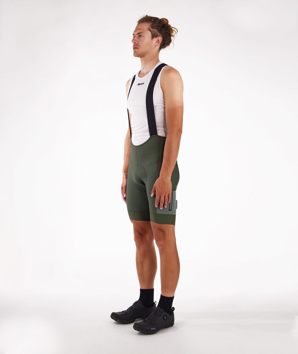 Santini GRAVEL - PANTALONCINI CARGO Consegna Veloce
