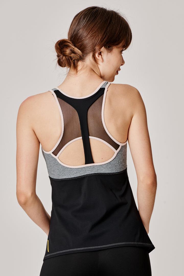 Sàpopa Classico Grey-Pink Tank Top